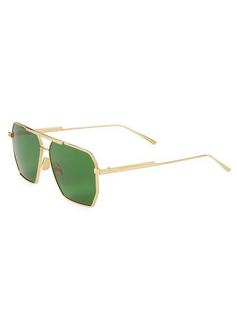 60MM Trapezoid Sunglasses | Saks Fifth Avenue