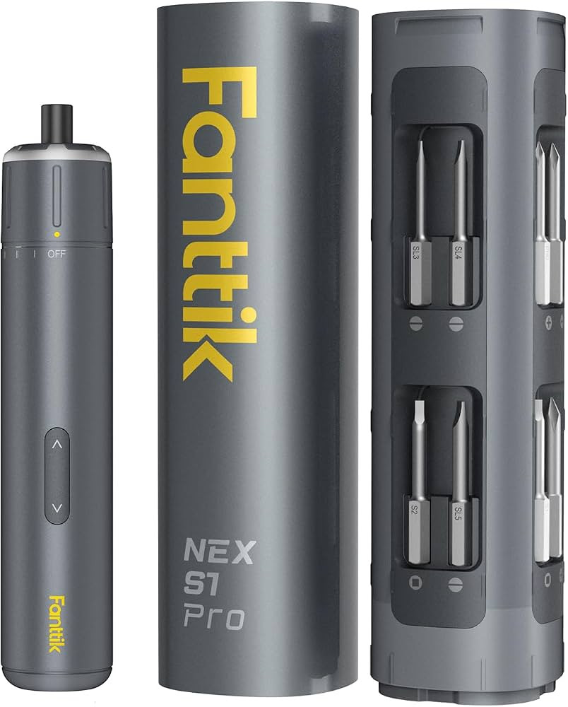 Fanttik S1 Pro 3.7V Electric Screwdriver, Cordless Screwdriver, 16 S2 Metal Bits, 3 Torque Settin... | Amazon (US)