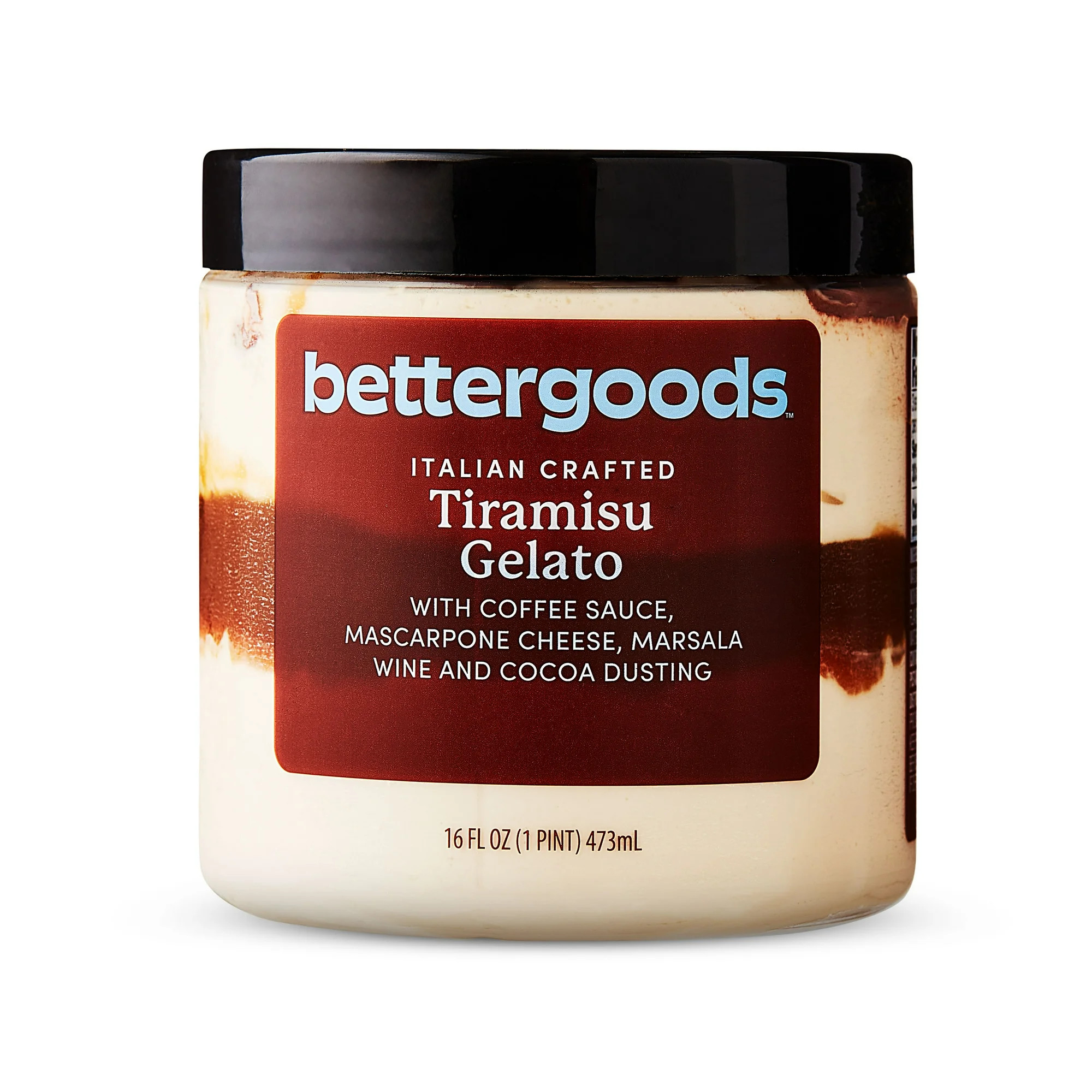 bettergoods Tiramisu Gelato, 16 fl oz (Frozen) - Walmart.com | Walmart (US)