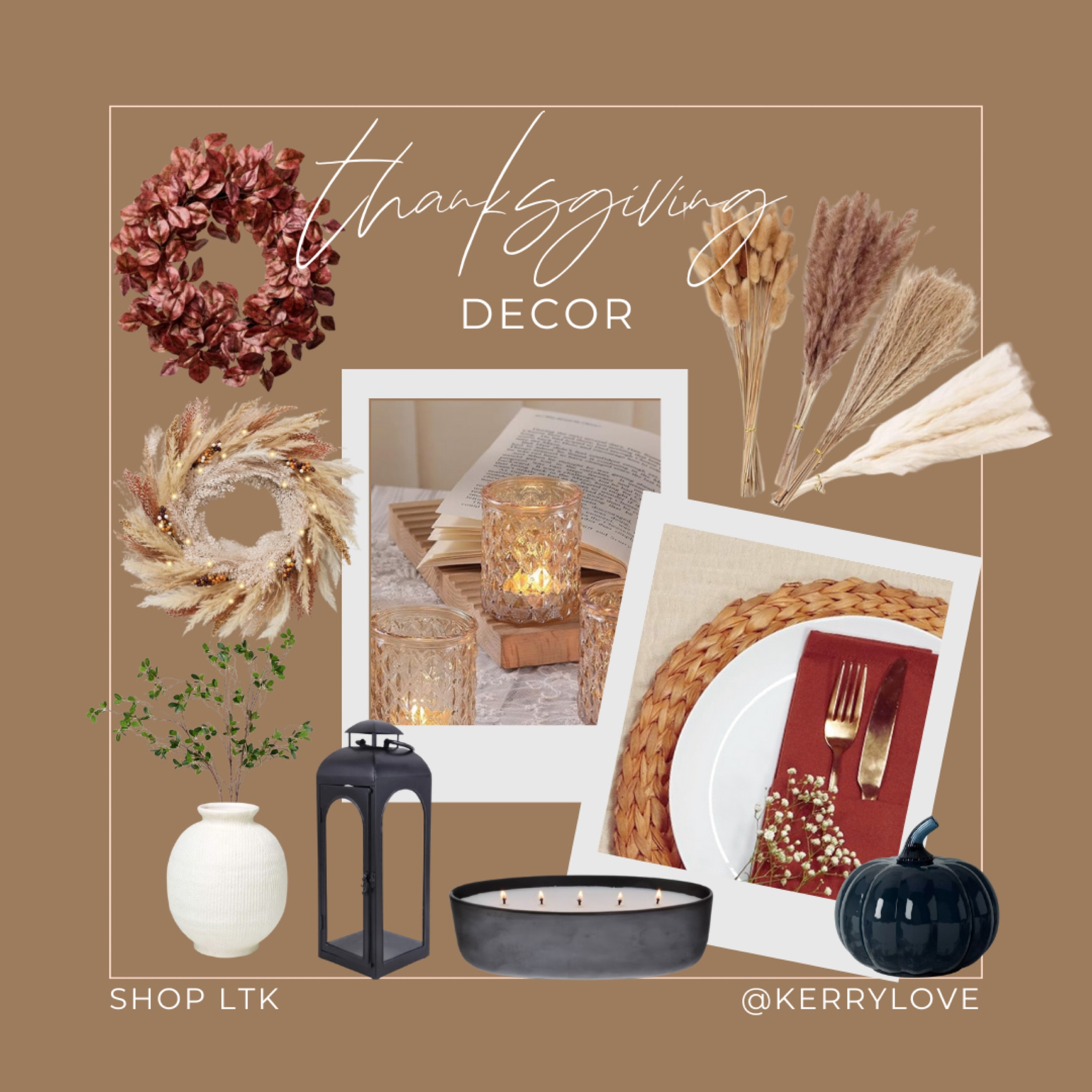 So much to be thankful for this year. Here are some decor ideas! 

#LTKSeasonal #LTKHoliday #LTKHome
