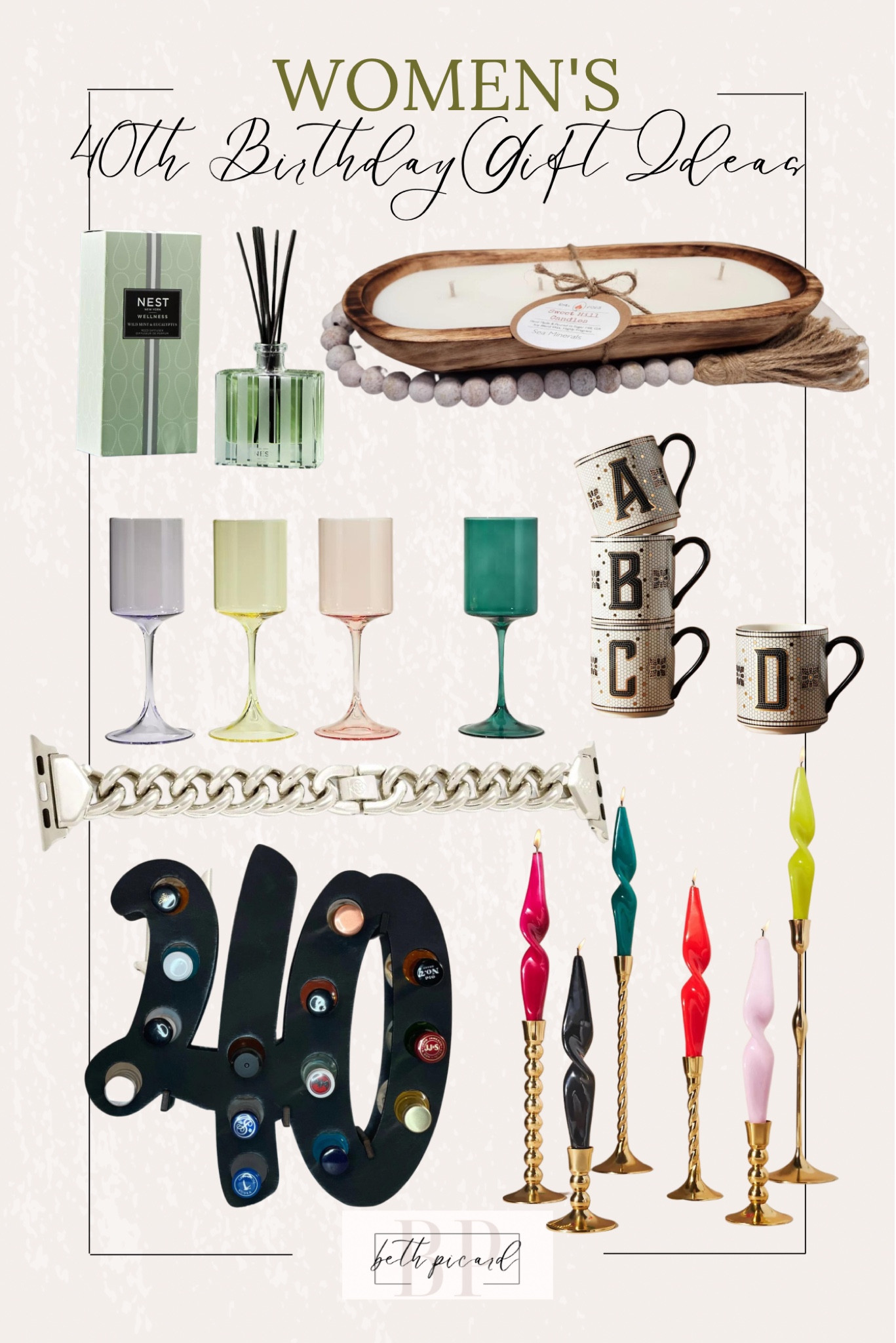 
Women’s 40th birthday present gift ideas 

#LTKunder50 #LTKGiftGuide #LTKFind