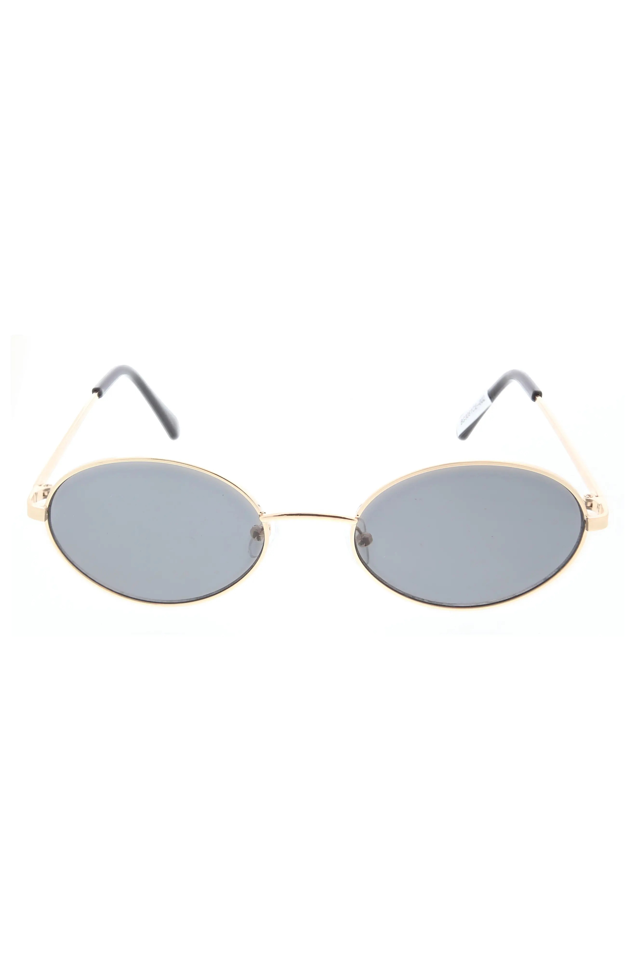 BCBGeneration 58mm Slim Metal Oval Sunglasses (Women) | Nordstromrack | Nordstrom Rack