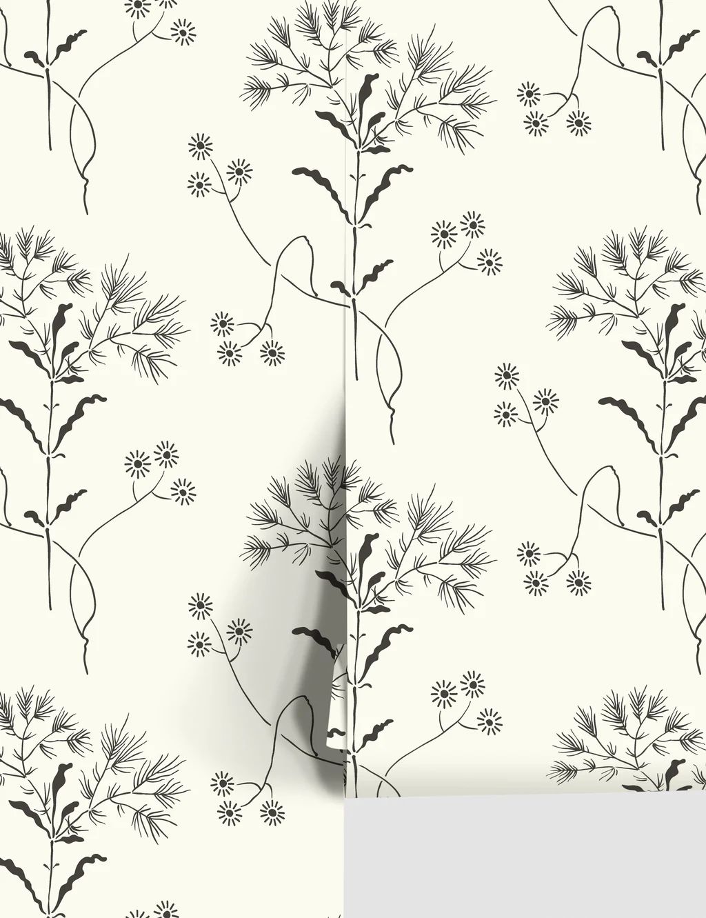 Wildflower Premium Peel + Stick Wallpaper | Lulu and Georgia 