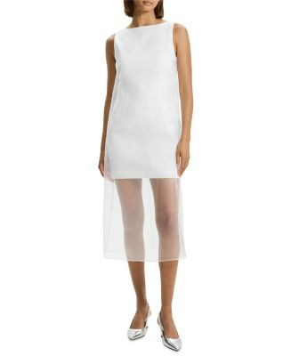 Organza Layer Mini Shift Dress | Bloomingdale's (US)
