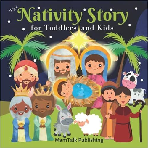 The Nativity Story for Toddlers and Kids: The Christmas Book with Simplified Classic Bible Jesus'... | Amazon (US)