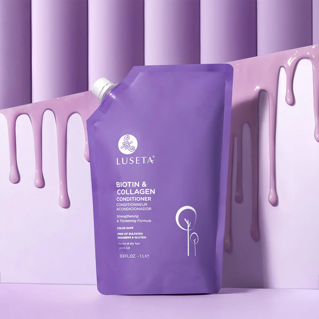Biotin & Collagen Conditioner Pouch | Luseta Beauty