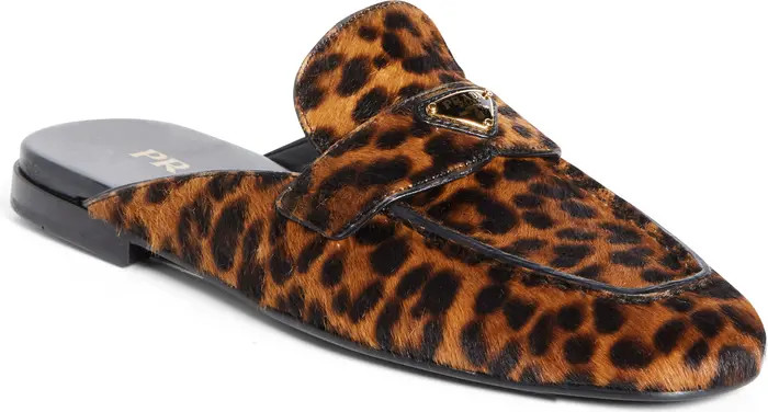 Logo Genuine Calf Hair Mule (Women) | Nordstrom