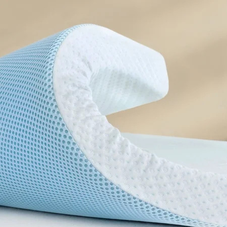 2, 3, or 4 Inch Gel-Infused Memory Foam Mattress Topper with Removable Fitted Cover (4 inch, King) | Walmart (US)