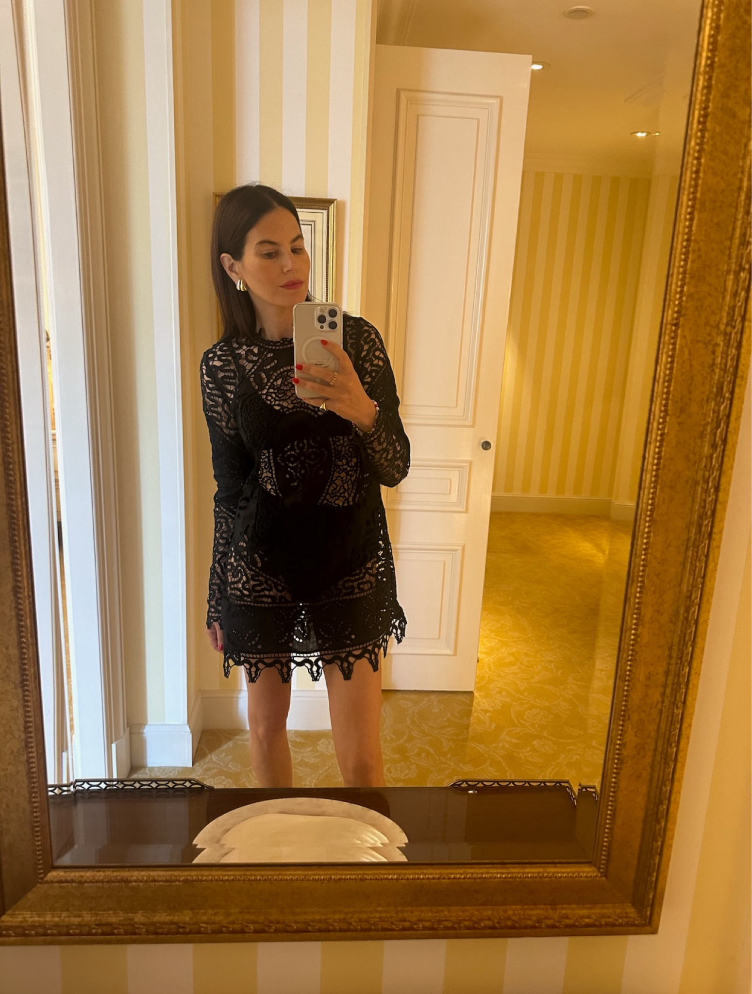 The detail on this outfit is incredible✨

Summer outfit - Date night - Dress - Black outfit inspo - Fashion ideas 

#LTKSeasonal #LTKStyleTip