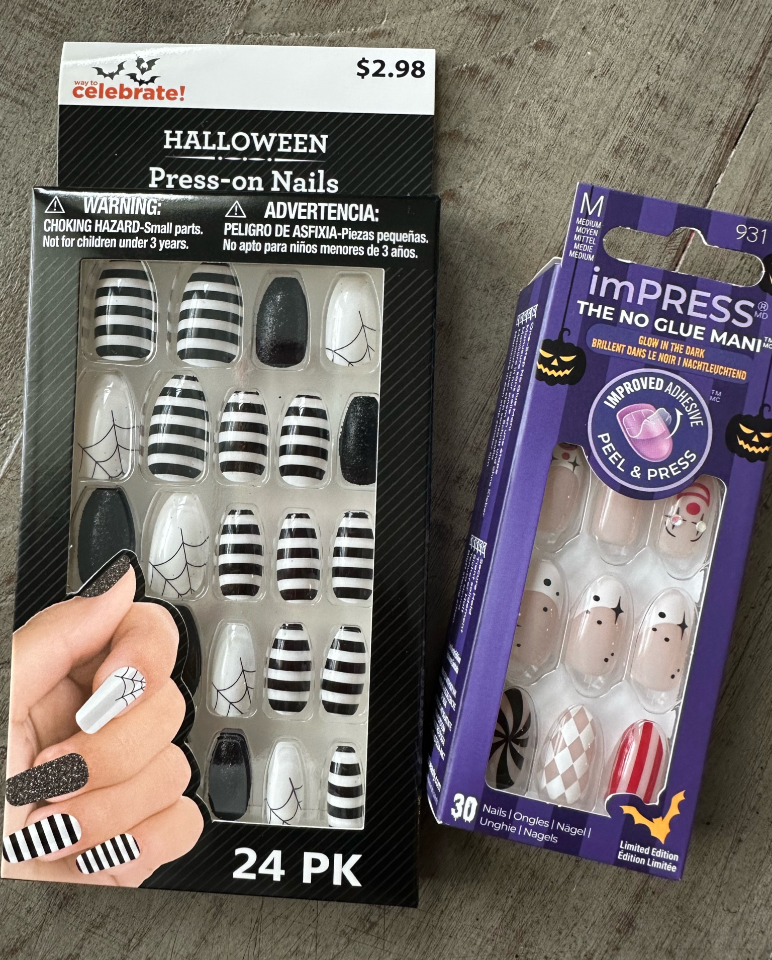 Fun Halloween impress on nails from Walmart!! 

Halloween, nails, Christinegeracee


#LTKFallSale #LTKStyleTip #LTKHalloween