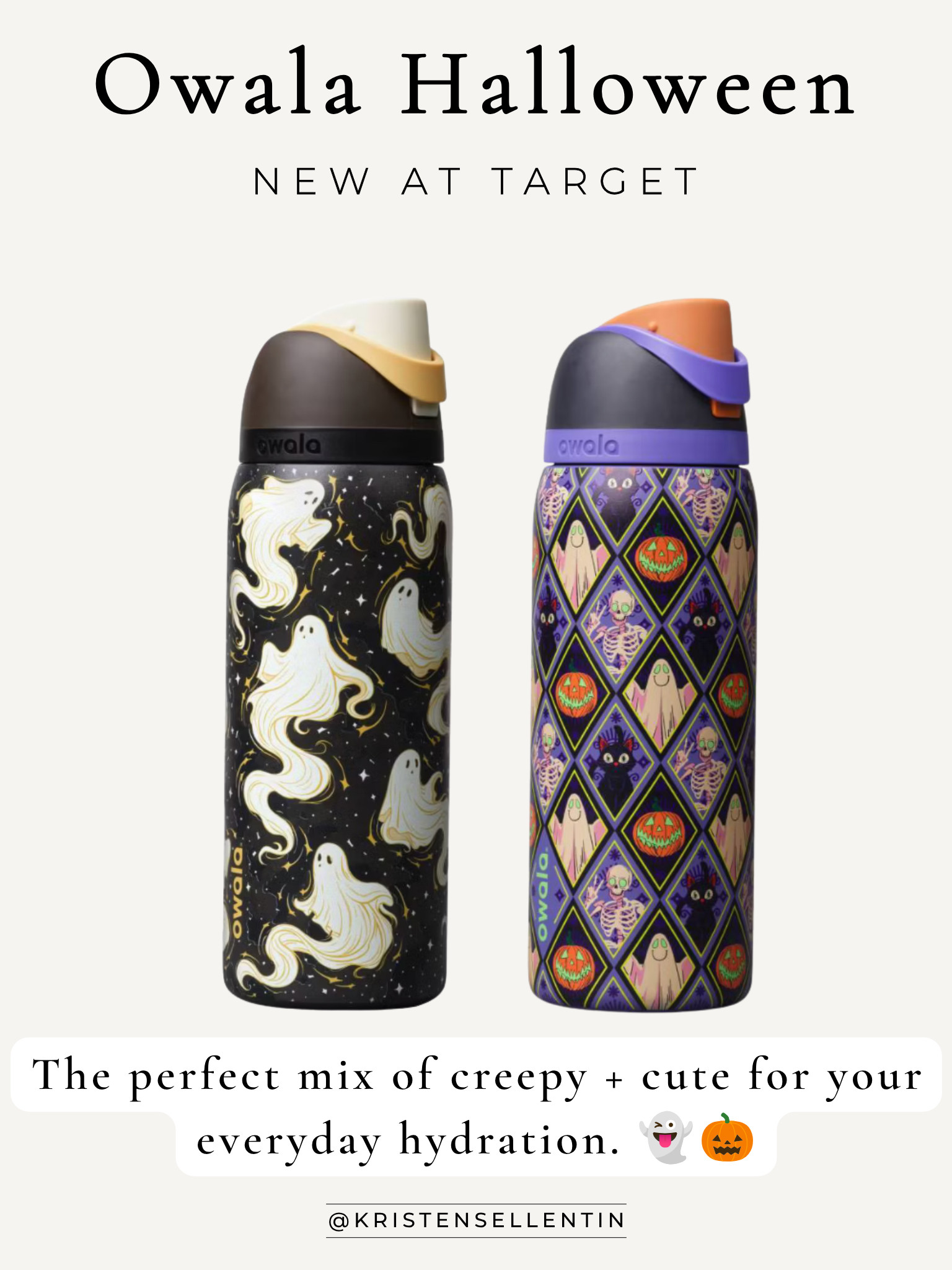 New Spooky Owalas @ Target! The perfect mix of creepy + cute for your everyday hydration.

#LTKmomlife #LTKmorningroutine #LTKSeasonal