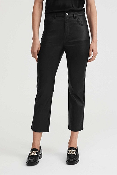 7/8 Coated Straight Jean | Witchery (AU)