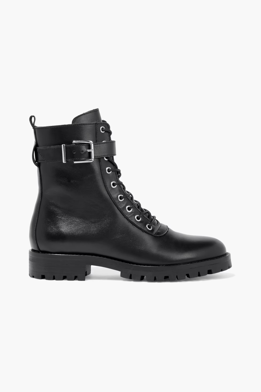 Clarette leather combat boots | The Outnet (UK and Europe)