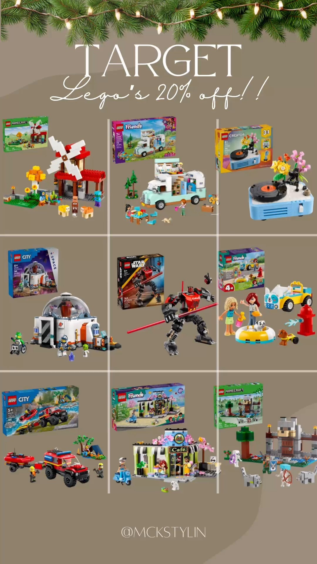Target LEGO’s are 20% off!!

#LTKGiftGuide #LTKKids #LTKHoliday