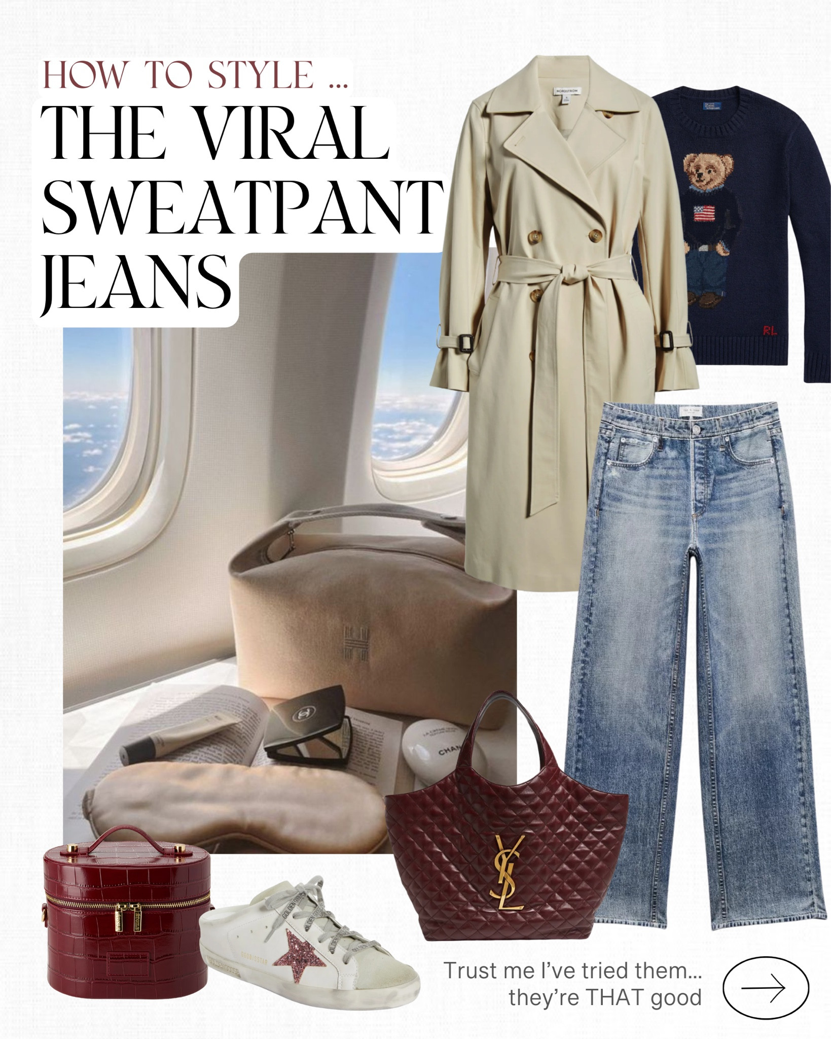 How to style… the VIRAL sweatpant jeans! 💓✨

You won’t believe it… but these are actually knit pants made from printed terry cloth that looks like denim. 🤩

They’re super soft and stretchy, and so flattering! You’ll be surprised how many ways you can wear them!

#LTKOver40 #LTKPetite #LTKSeasonal