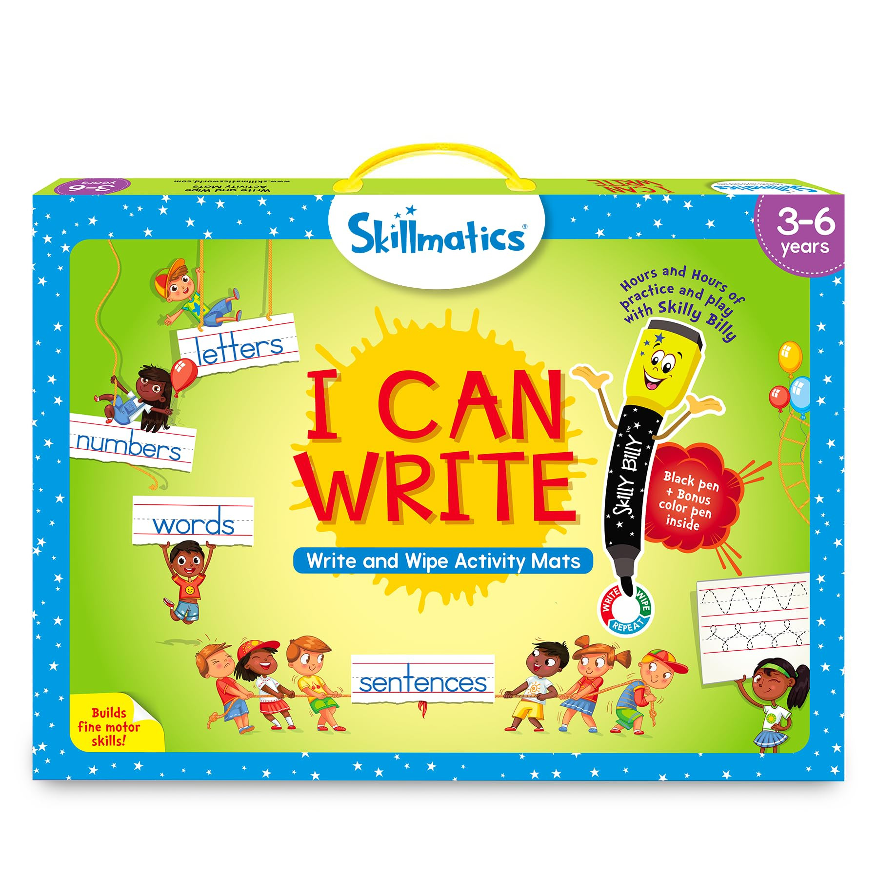 Skillmatics I Can Write - Reusable Preschool Learning Activities, Educational Toy and Game, Back ... | Amazon (UK)