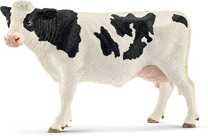 Schleich Farm World, Farm Animal Toys for Kids Ages 3 and Above, Black and White Holstein Cow Toy... | Amazon (US)
