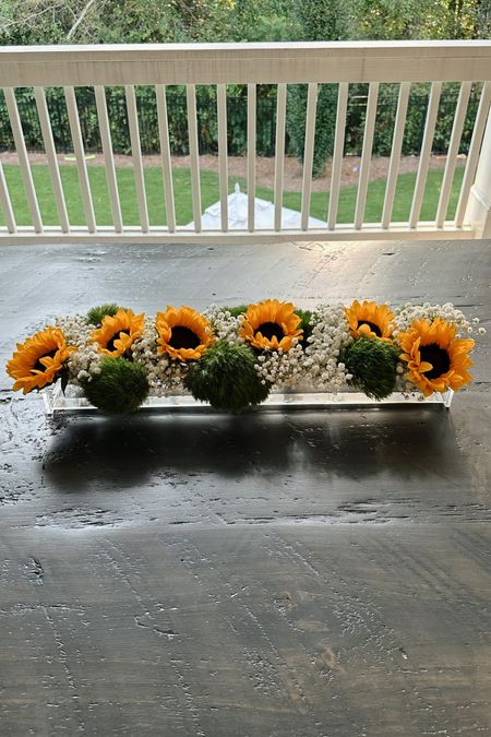 Acrylic floral tray 

#LTKSeasonal #LTKFind #LTKhome
