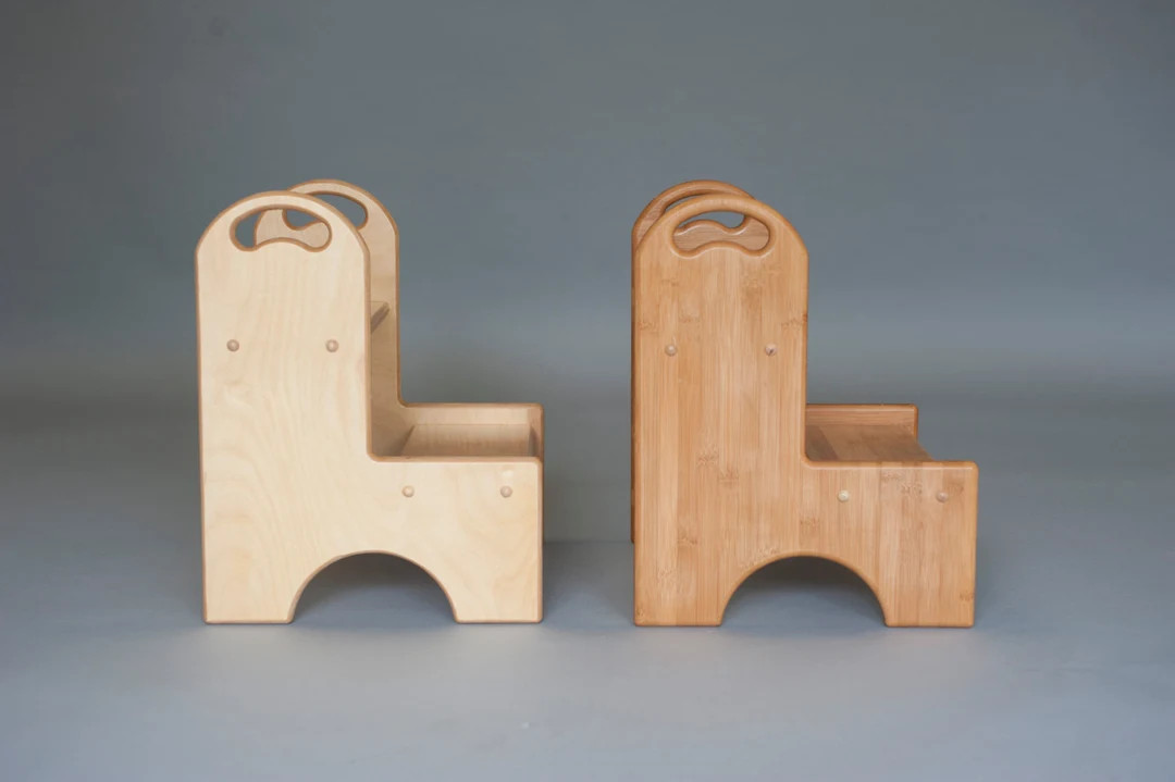 Pet Steps in Birch and Bamboo With Handles Pet Stairs Dog - Etsy | Etsy (US)