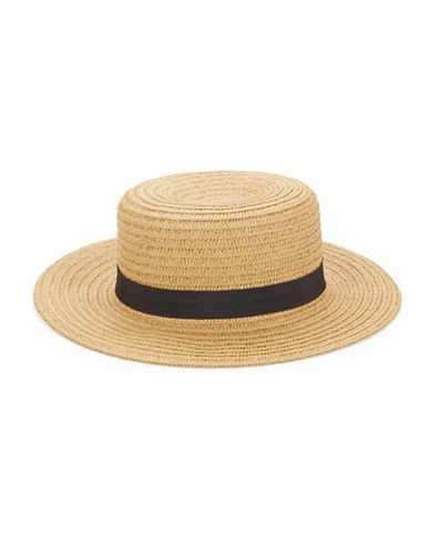 Woven Boater Hat | Lord & Taylor