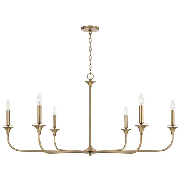 Prescot 6 - Light Dimmable Classic / Traditional Chandelier | Wayfair North America