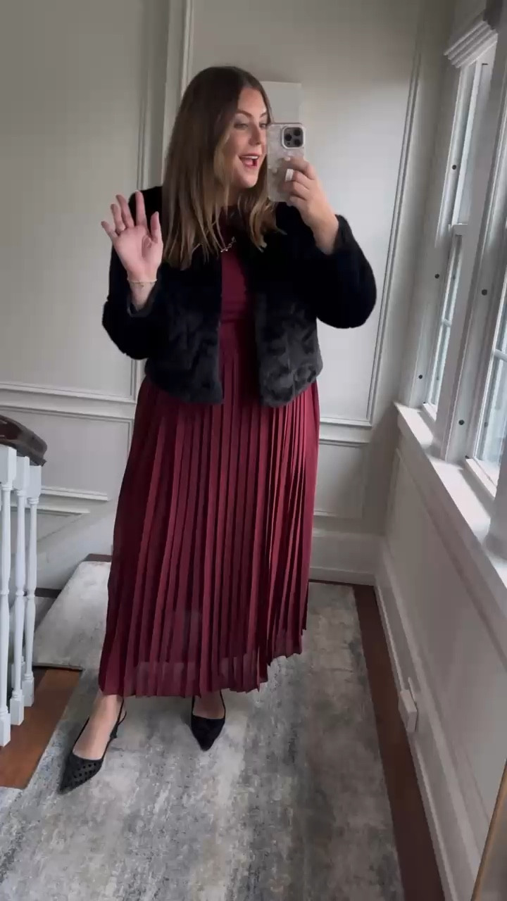 Love a faux fur in the winter! Wearing size XXL in both jacket and dress. Get up to 50% off + cyber deals starting at $19.50! #ad #injcrew @JCrew

#LTKCyberWeek #LTKSaleAlert #LTKMidsize