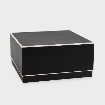 Large Square Gift Box Black - Sugar Paper™ + Target | Target