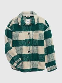 Kids Plaid Shirt Jacket | Gap (US)