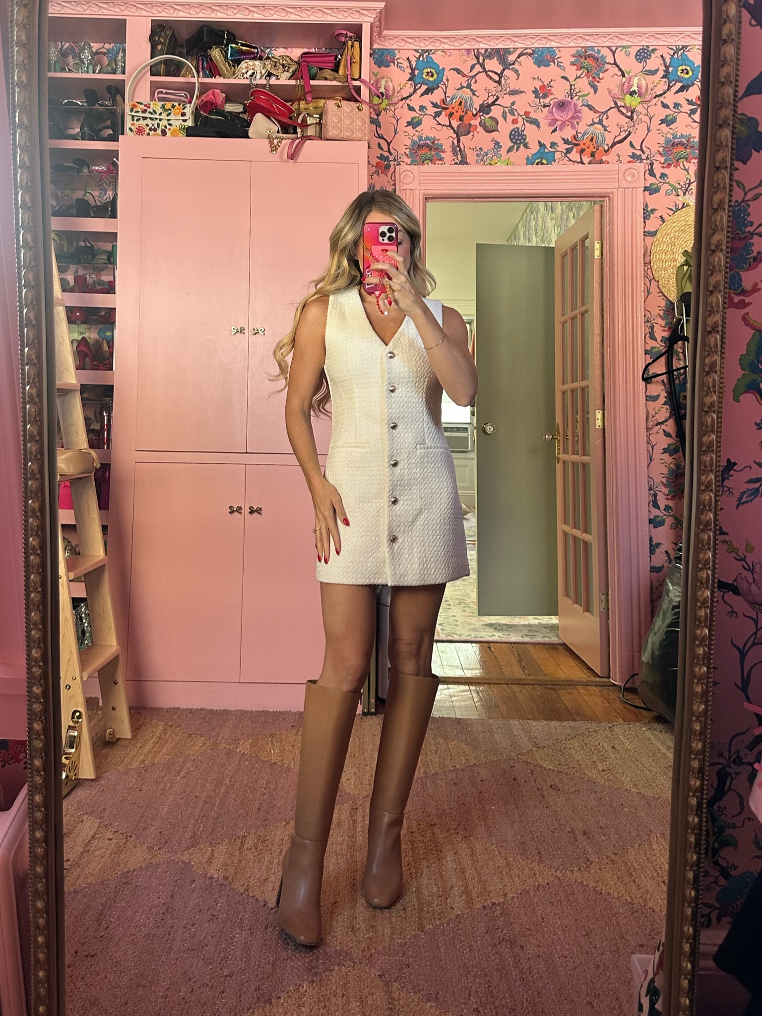 Abercrombie The A&F Mara Tweed Vest Mini Dress in cream wearing size xs 🤍

#LTKShoeCrush #LTKNYFW #LTKFindsUnder100