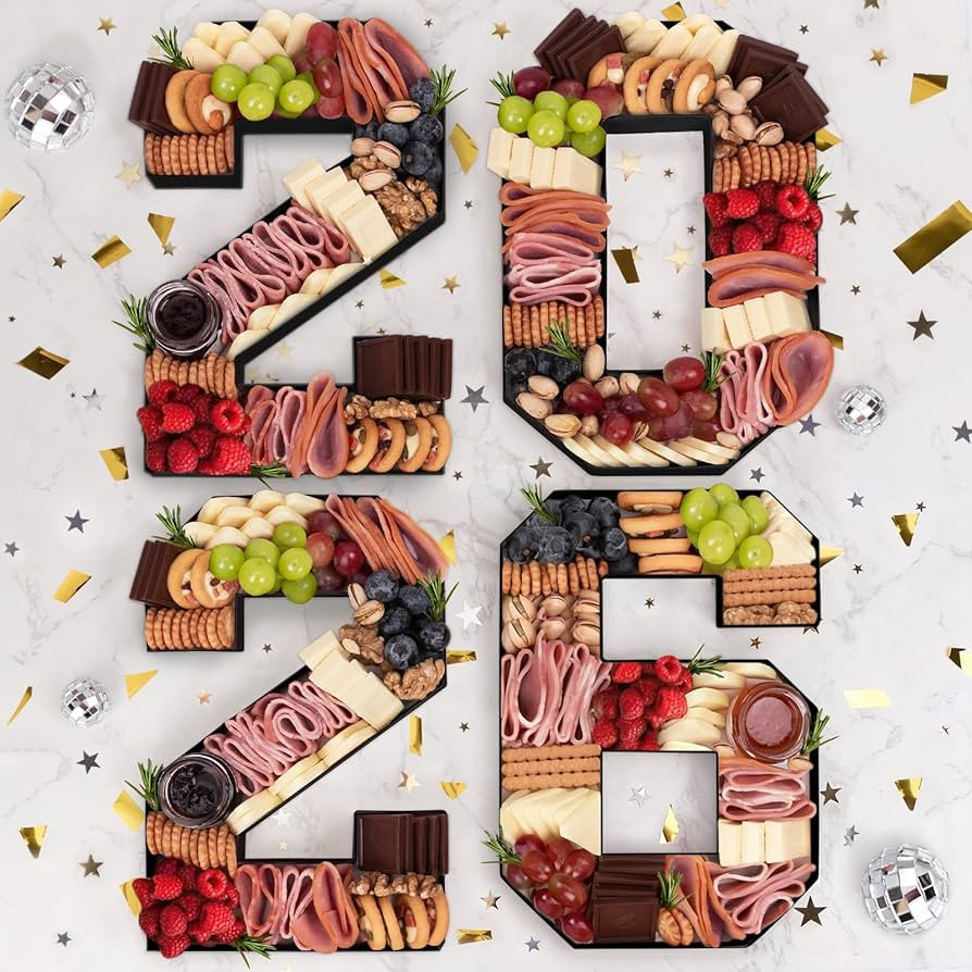 Graduation Party Decorations 2026-2026 Numbers Charcuterie Board Box - 10" Paper Tray for Graduat... | Amazon (US)