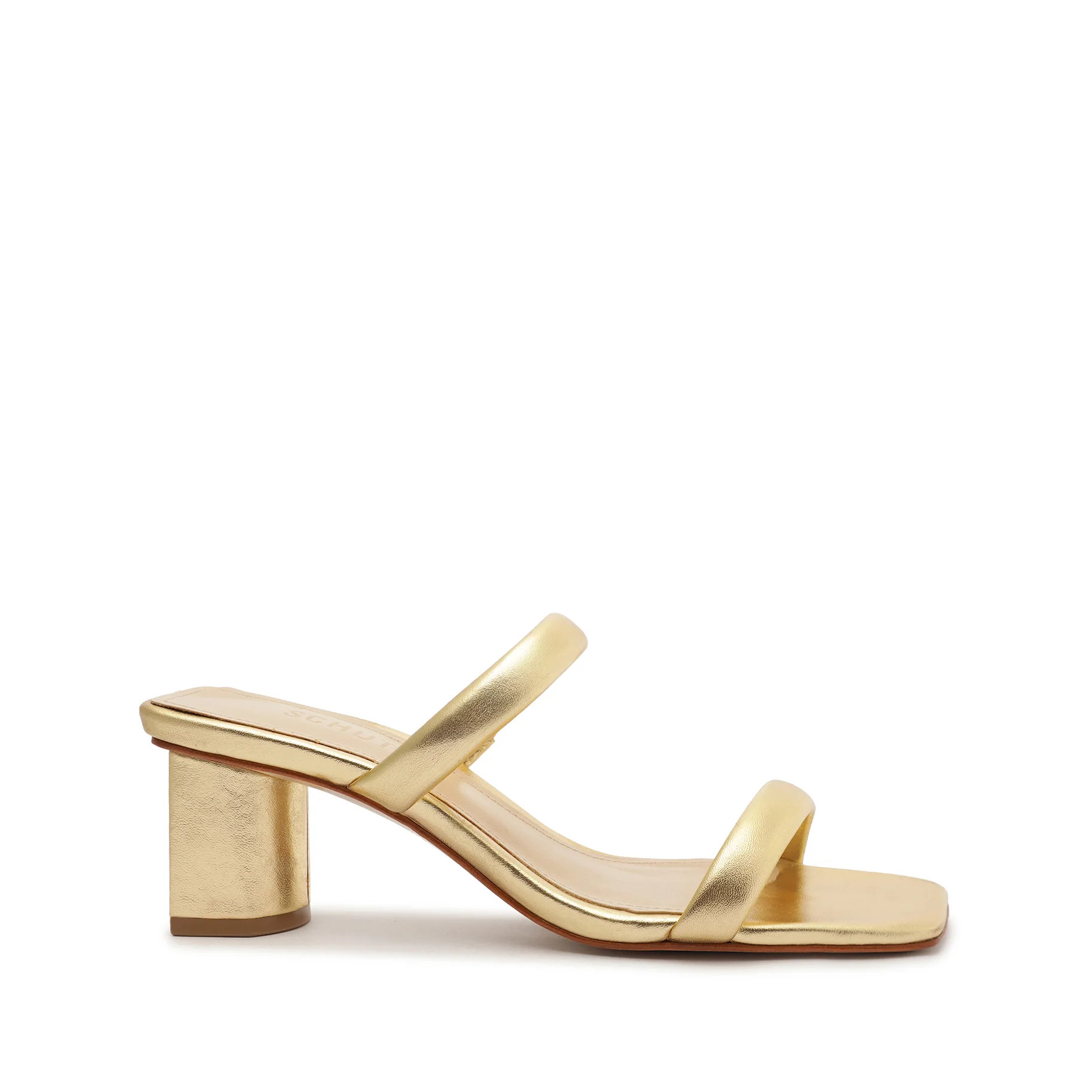 Ully Lo Metallic Leather Sandal | Schutz Shoes (US)