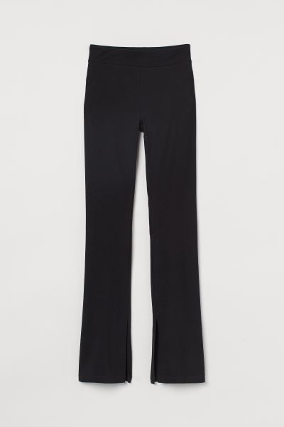 Flared Slit-detail Leggings | H&M (US)