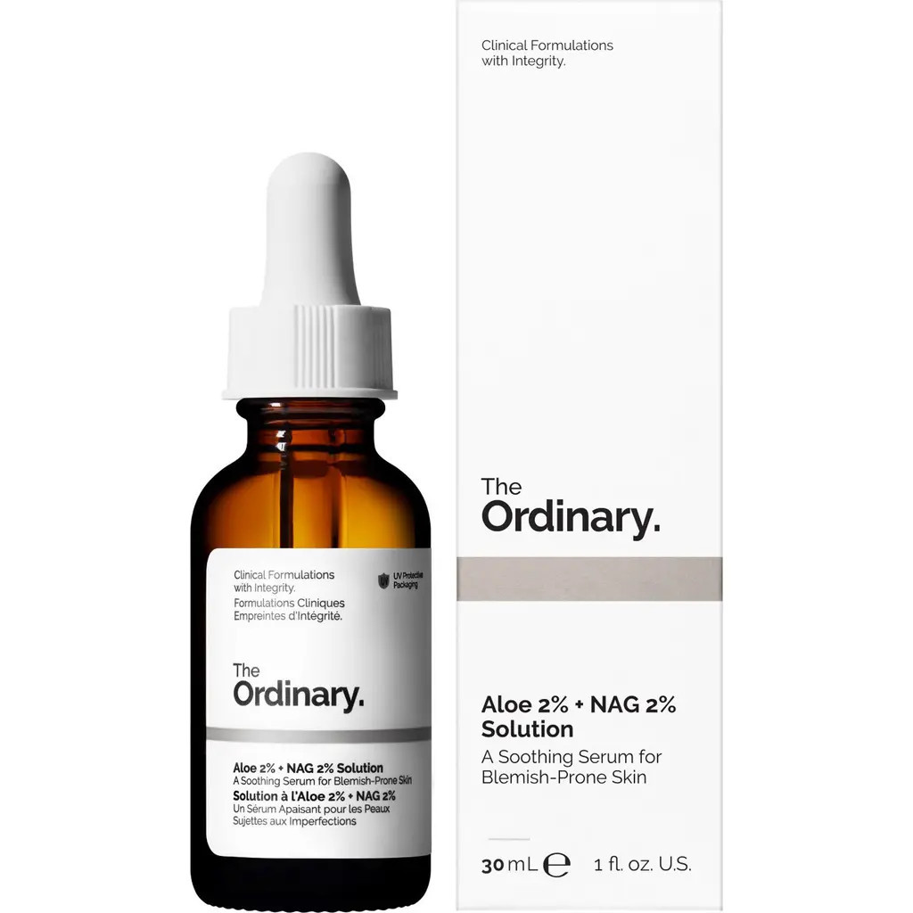 The Ordinary Aloe 2% + NAG 2% Solution for Post-Acne Marks at Nordstrom, Size 1 Oz | Nordstrom