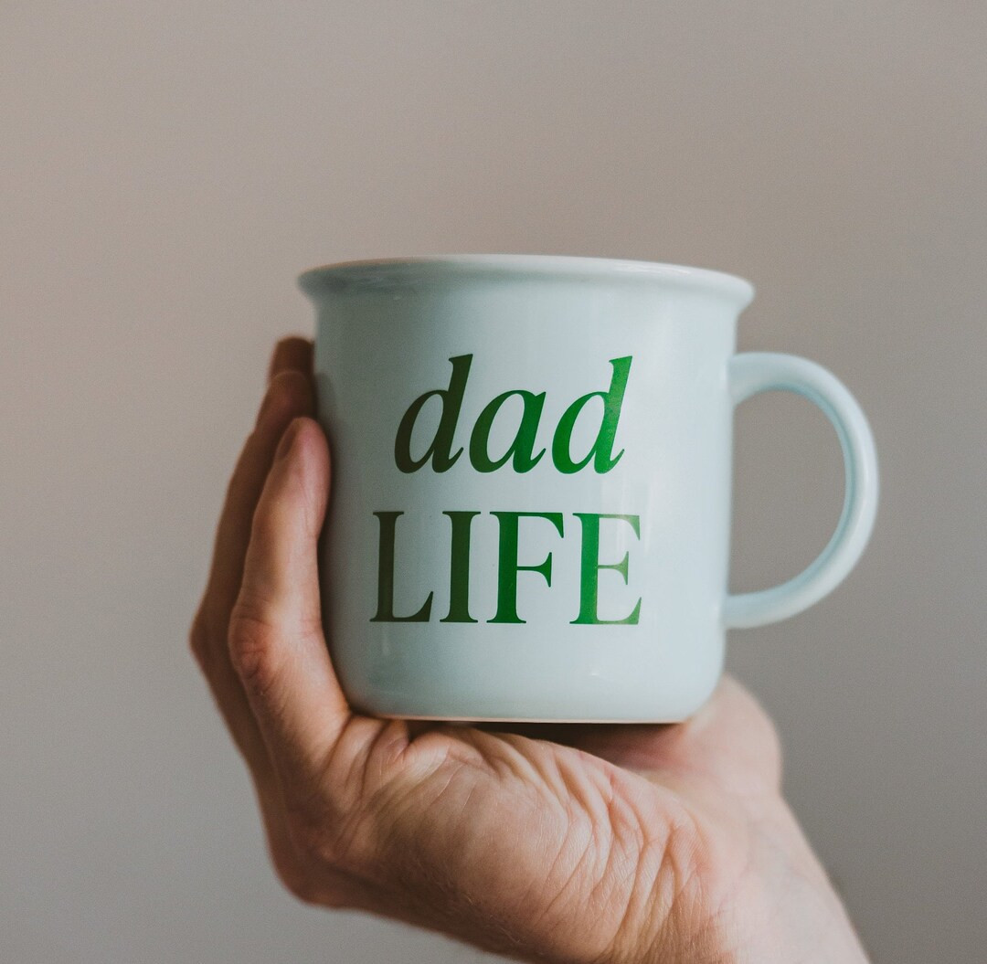 Dad Life Campfire Coffee Mug Ceramic Coffee Mug Birthday and Father's Day Gift for Dad Microwave ... | Etsy (US)