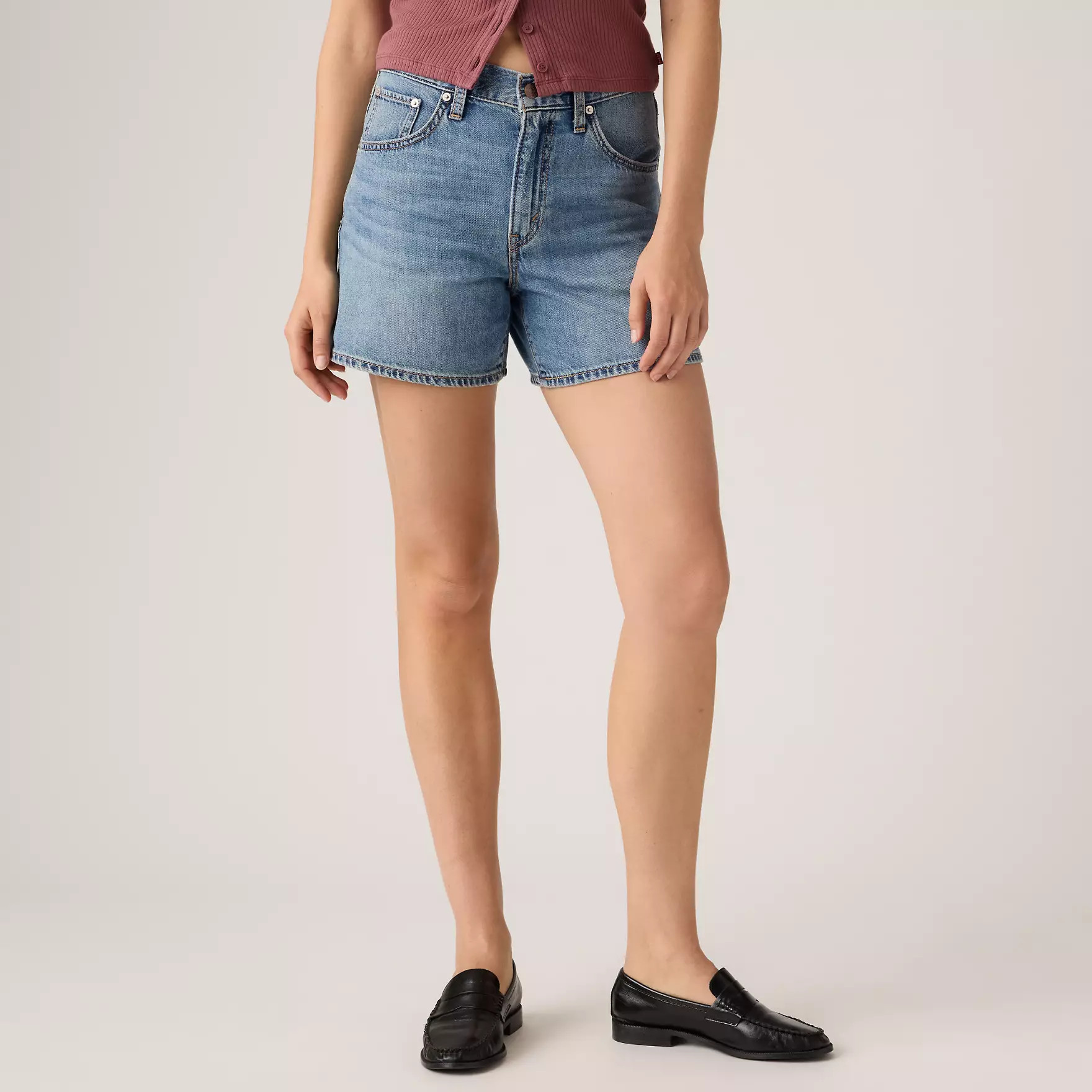 Cinch Mid-thigh Lightweight Women's Shorts | Levi's US