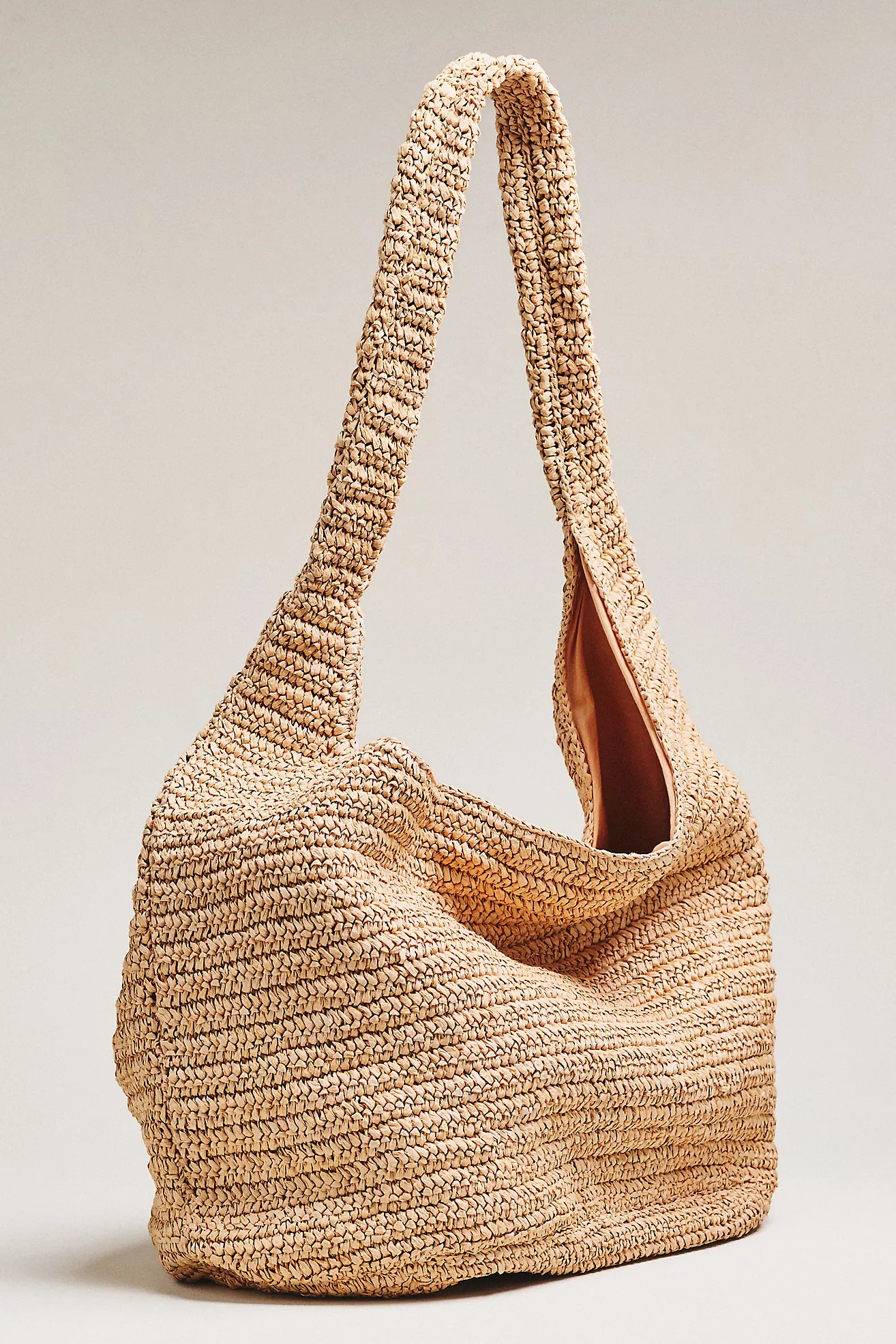 Faherty XL Woven Hobo Bag | Anthropologie (US)