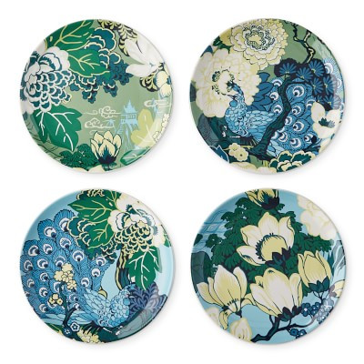 Schumacher Mixed Salad Plates, Set of 4 | Williams-Sonoma