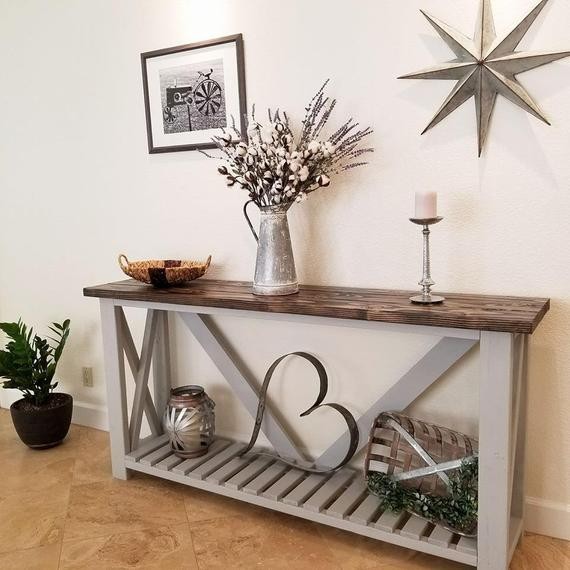 Rustic Console/Entryway Table | Etsy (US)