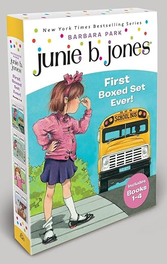 Junie B. Jones's First Boxed Set Ever! (Books 1-4)      Paperback – May 29, 2001 | Amazon (US)