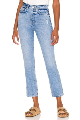 Lovers and Friends Reece High Rise Slim Straight in Harland from Revolve.com | Revolve Clothing (Global)