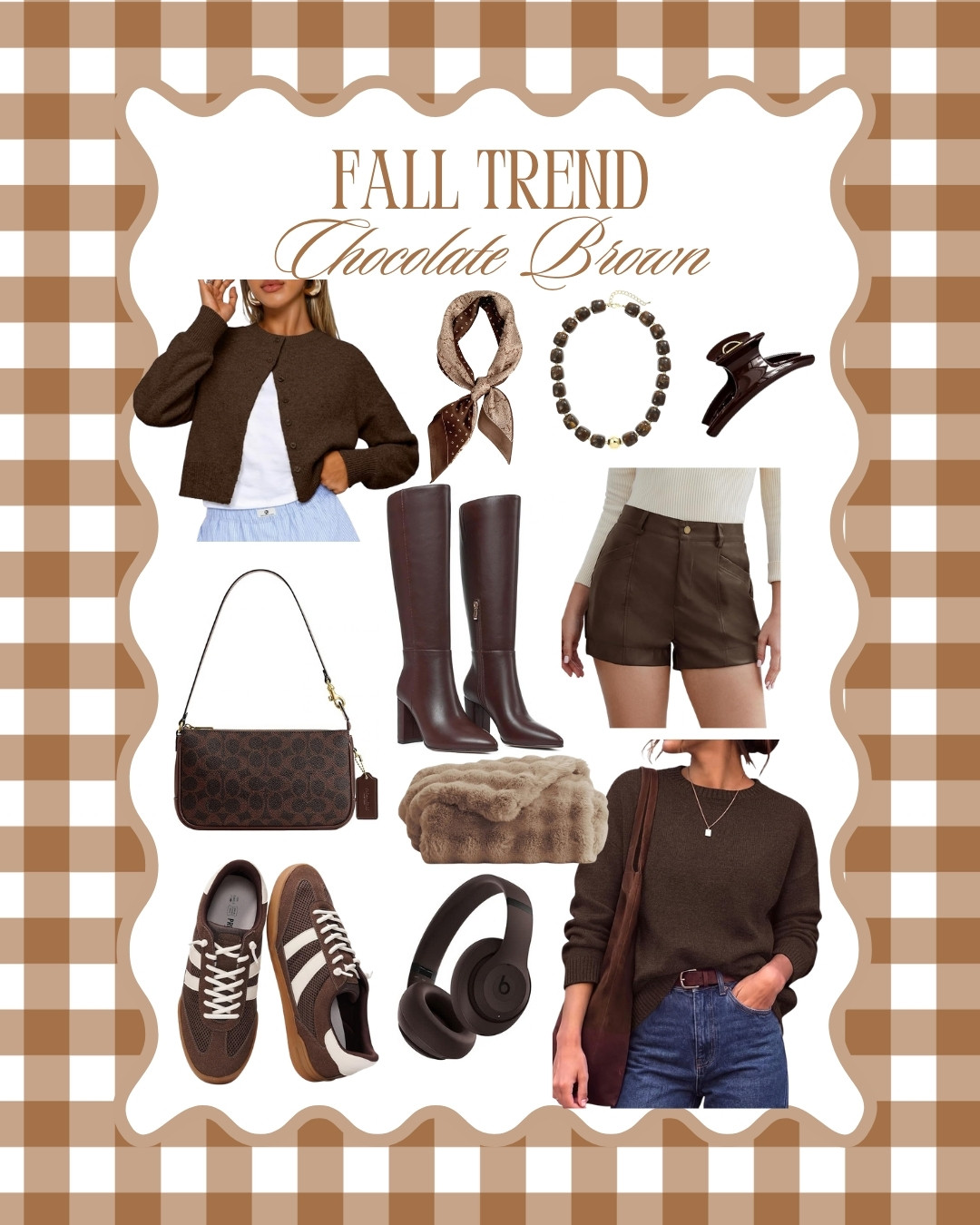 Chocolate brown is the fall color! 🤎 From cozy knits and boots to bags, sneakers + accessories, I’m loving every way to wear this trend right now! 

 #LTKootd #LTKSeasonal #LTKSaleAlert