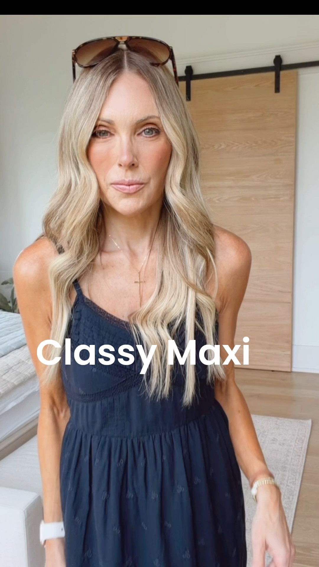 Also available in light blue, this is the perfect dress for hot days when you need a little leg coverage or need to dress up a summer day. True to size .

#LTKmomlife #LTKootd #LTKdayinmylife