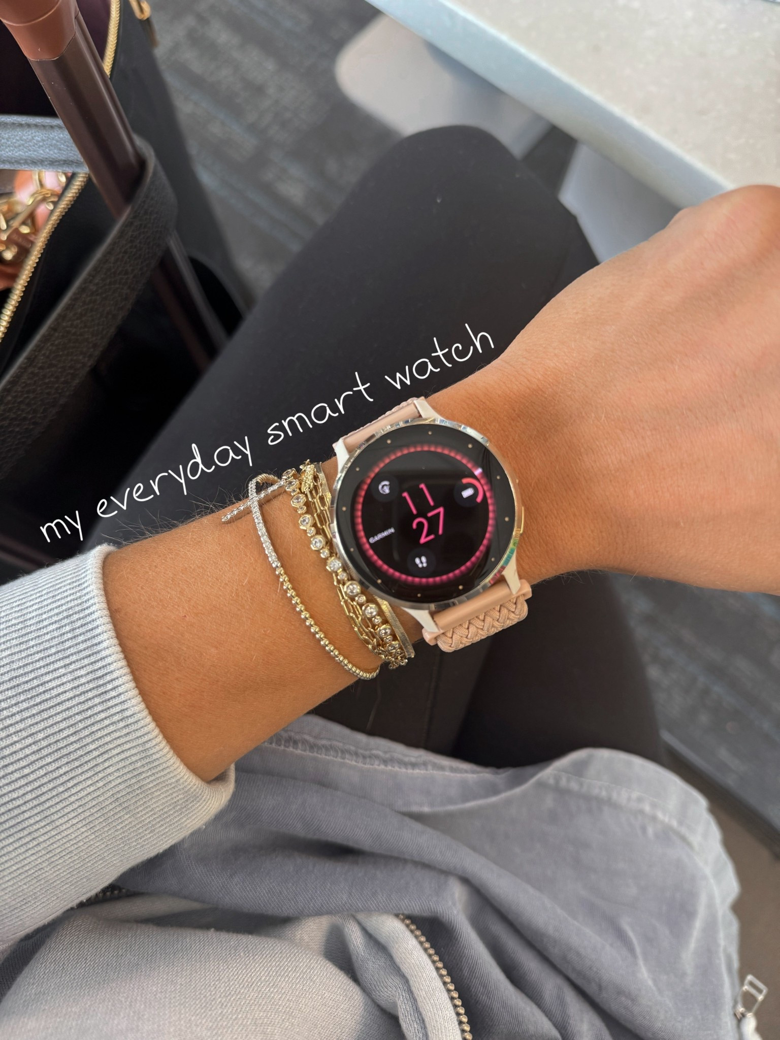 One year later - still loving my Garmin Venu 3S⌚️☺️🙌🏼 it’s currently $100 off! I have a review highlight on my Instagram as well as a reel where I talk about why I love it! This is the 41mm / stainless steel & ivory! 

#garminambassador @garminfitness / smart watch / fitness watch / Holley Gabrielle 

#LTKTravel #LTKSaleAlert #LTKActive