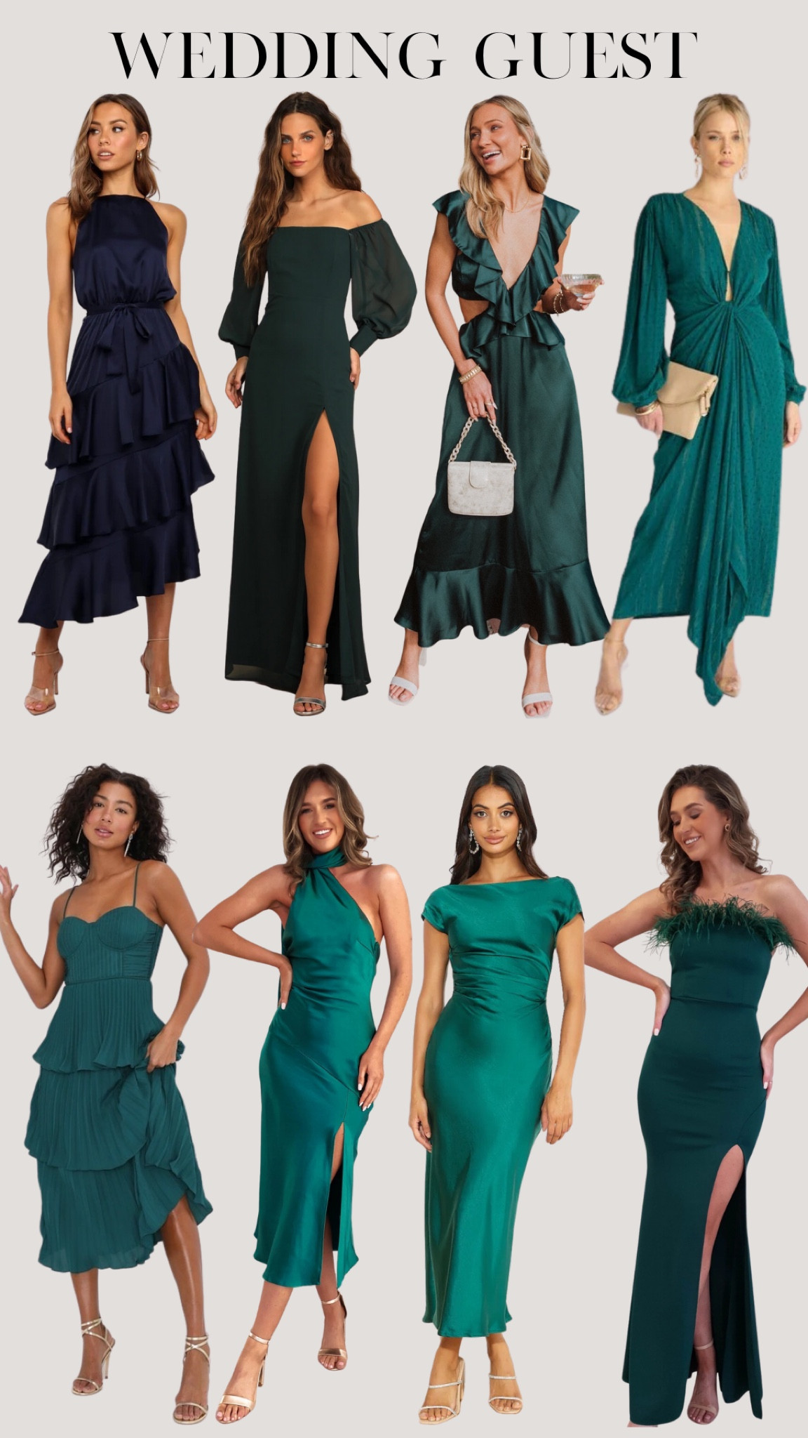 Wedding Guest Dresses


Spring wedding guest dress, winter wedding guest dress, summer wedding guest dress, cocktail dresses, black tie dresses, wedding dresses, floral dresses, pink dresses, formal dress, formal gown, cocktail attire, affordable wedding guest dress, semi formal dress, silk dress, yellow dress, organ dress, vacation outfits, neutral dress, brown dress, tan dress, green dress, emerald dress

#LTKunder100 #LTKstyletip #LTKwedding