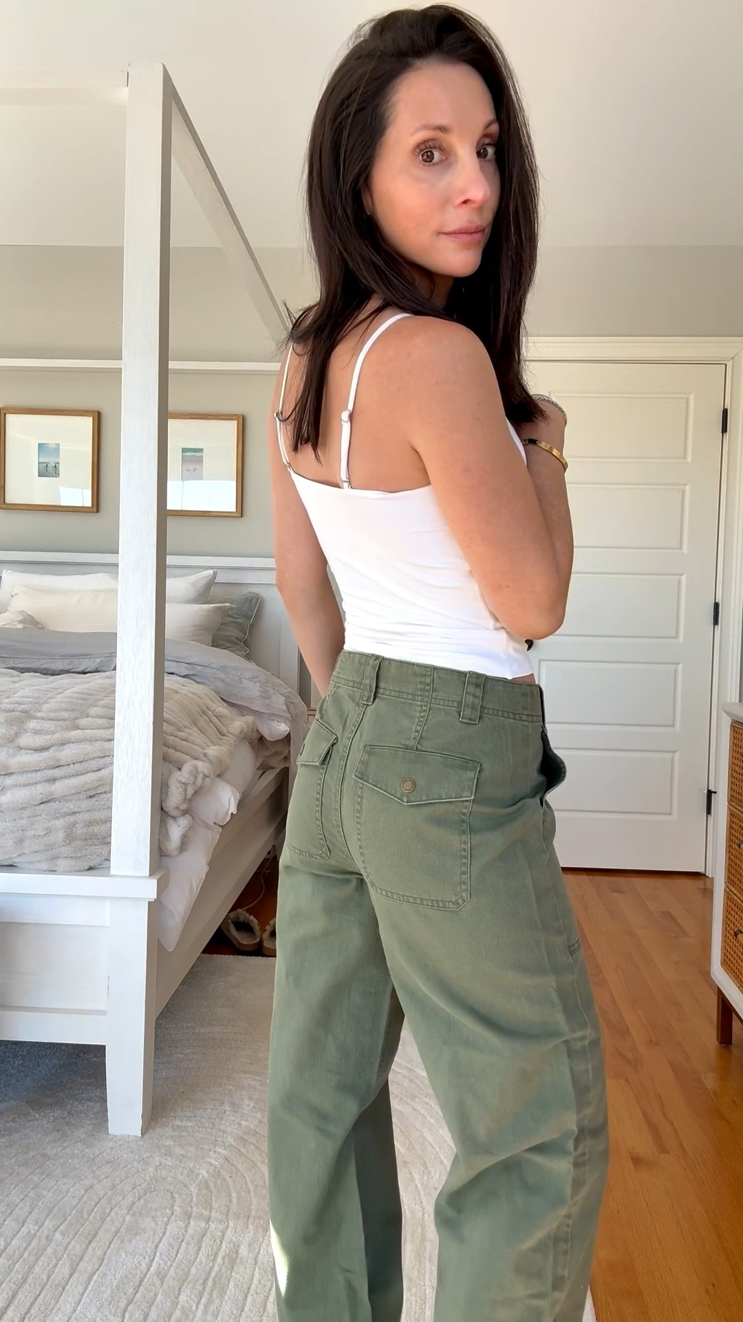 These green pants caught my eye- as well as the low price! Wearing a size 2 but prob could go with my normal size 0. I wasn’t sure if i should size up or not but I’d say there’s no need to. Under $40! 


#LTKgrwm #LTKootd #LTKdayinmylife