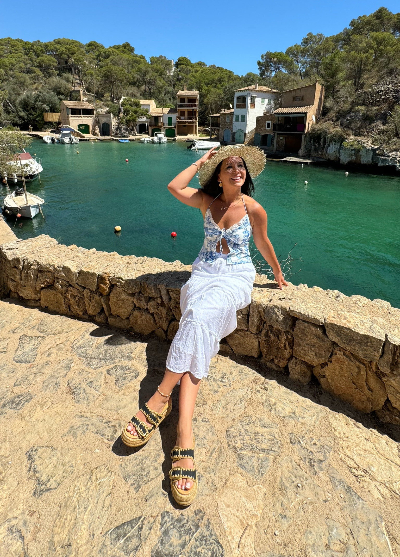 Euro summer outfit! Such a fun summer look!

Elastic waist skirt TTS wearing a small
Top: tie front closure 

#LTKSummerSales #LTKTravel #LTKSeasonal