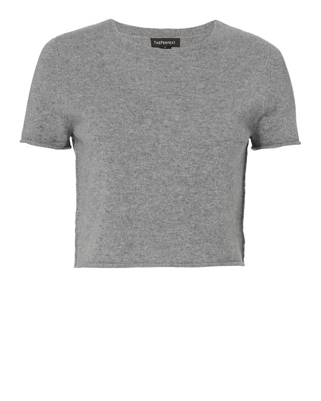 ThePerfext Doheny Short Sleeve Cashmere Sweater | Intermix