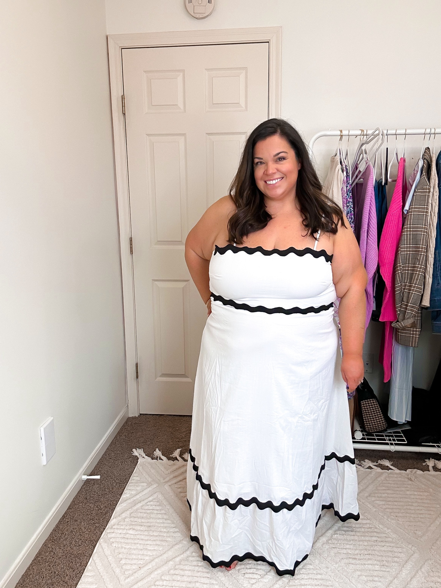 This Amazon dress is so pretty and a perfect vacation dress! It does fit a little snug in the bust (I’m a 44ddd) but it’s not uncomfortable! Wearing a xxl

#LTKfindsunder50 #LTKstyletip #LTKplussize