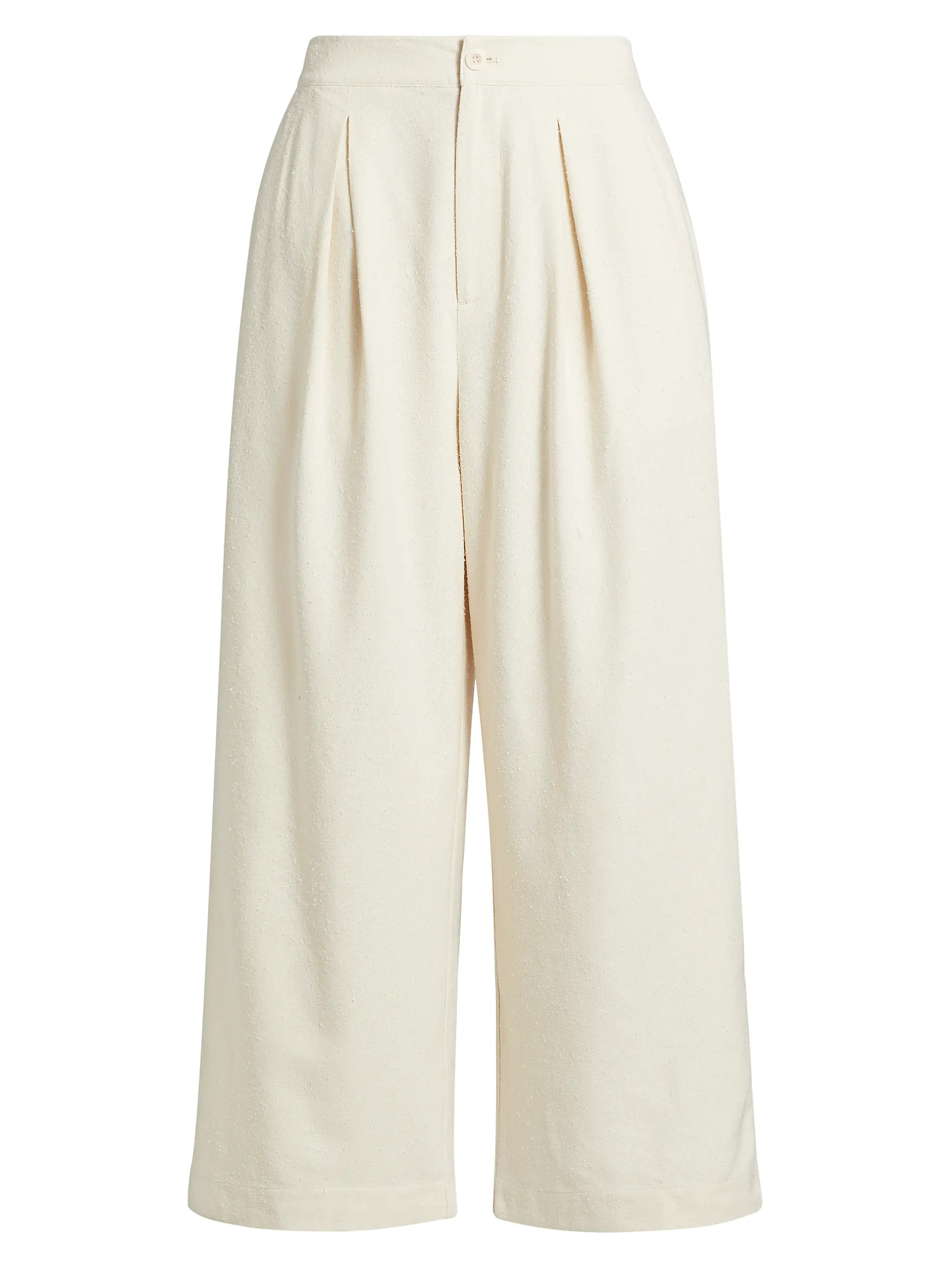 Jenni KayneTextured Silk Relaxed-Fit Trousers | Saks Fifth Avenue