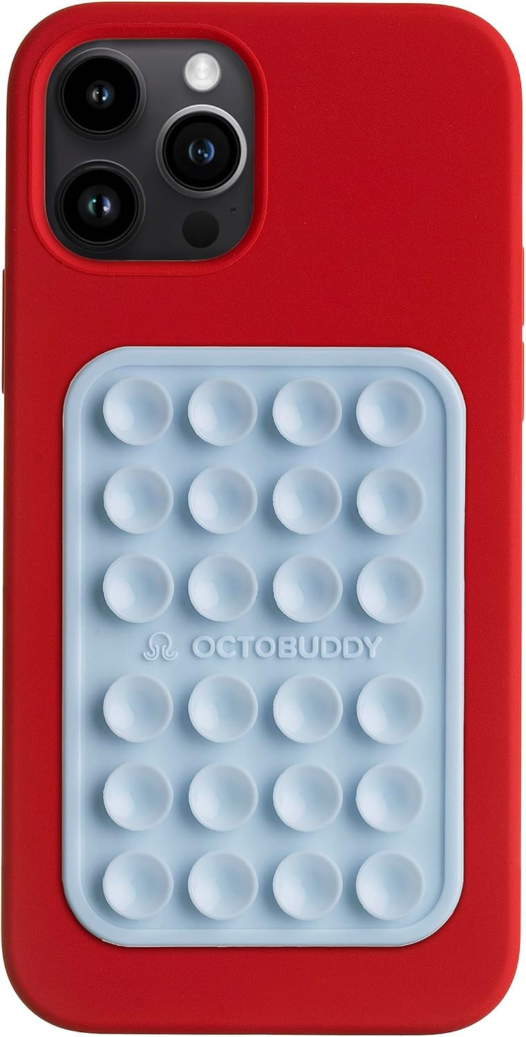 OCTOBUDDY || Silicone Suction Phone Case Adhesive Mount || Compatible with iPhone and Android, An... | Amazon (US)